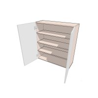 Навесной шкаф двухдверный высотой 960 мм