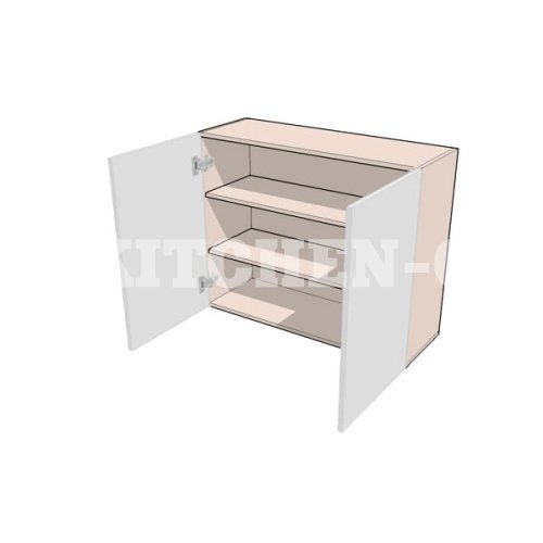 Навесной шкаф двухдверный высотой 720 мм